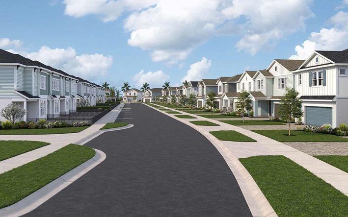 Persimmon Place - Streetscape