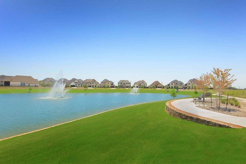 The Parks at Wilson Creek - Model Row Lake