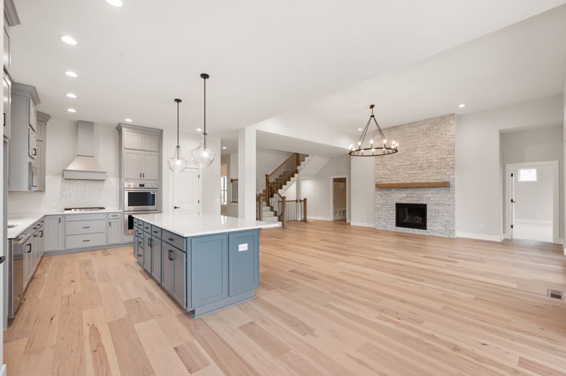 The Lakes at Grantham por David Weekley Homes en Indianapolis Indiana