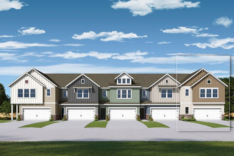 Bushwick - Westview Towns: Waxhaw, North Carolina - David Weekley Homes
