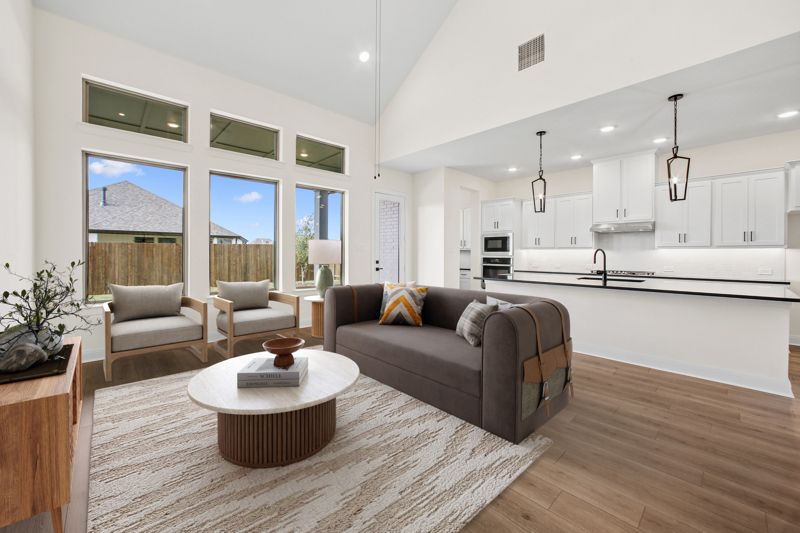 Tavolo Park Cottages por David Weekley Homes en Fort Worth Texas