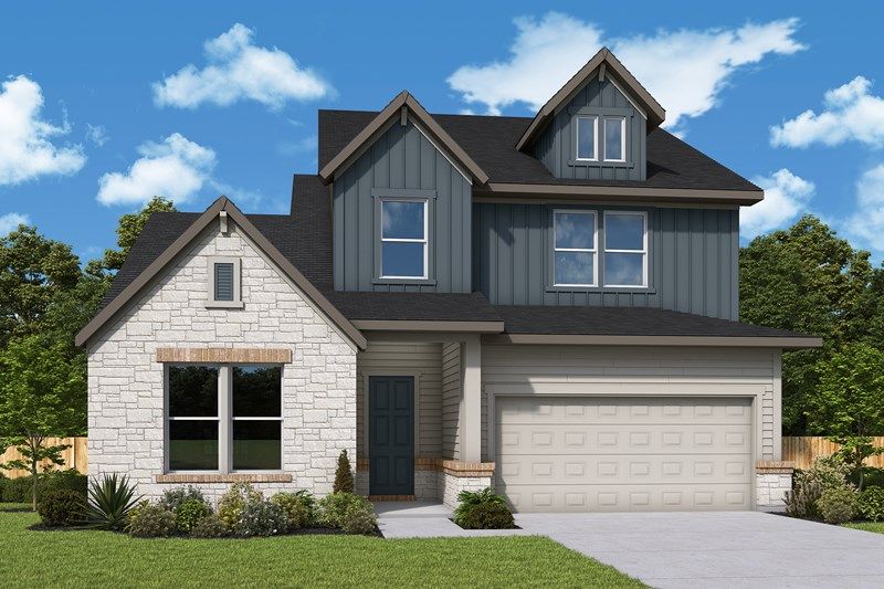 The Zinnia - E Exterior