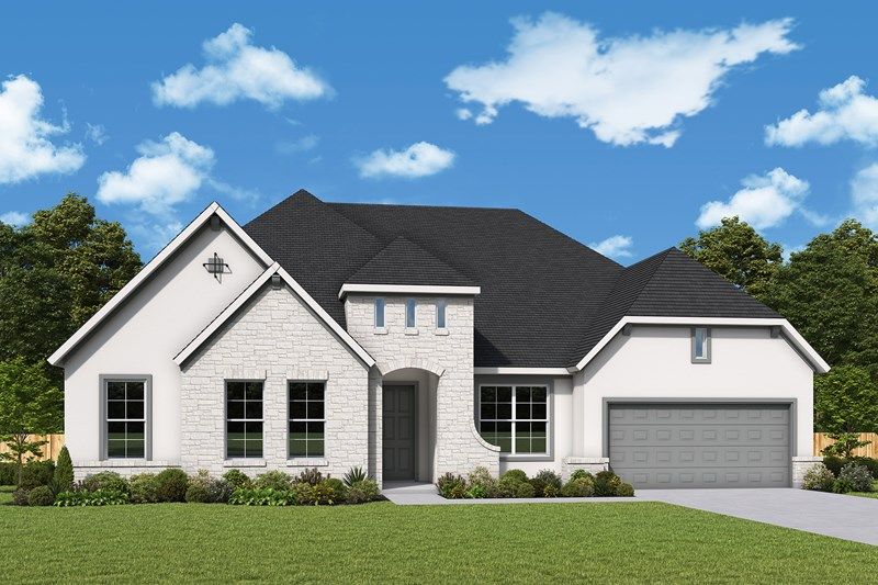 Giles - Kissing Tree – Vista Series: San Marcos, Texas - David Weekley Homes