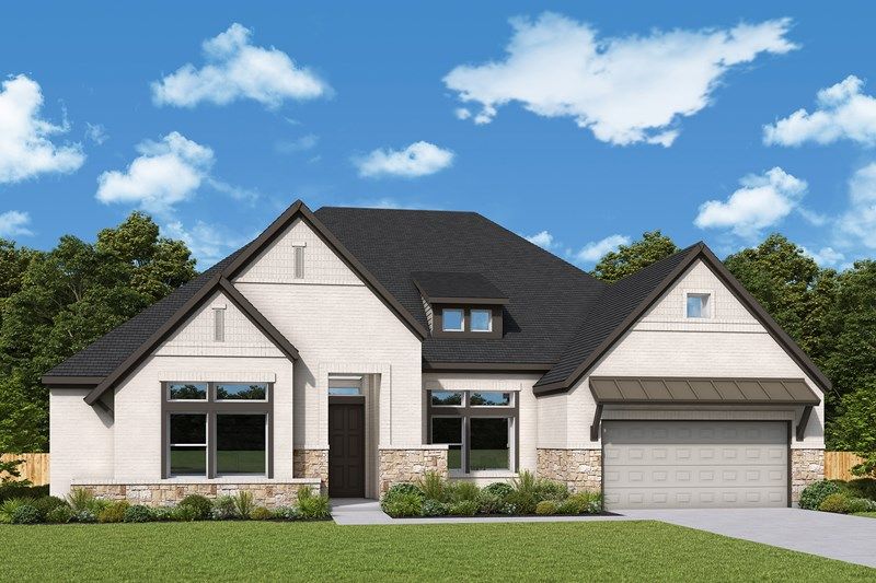 Kissing Tree – Vista Series por David Weekley Homes en Austin Texas