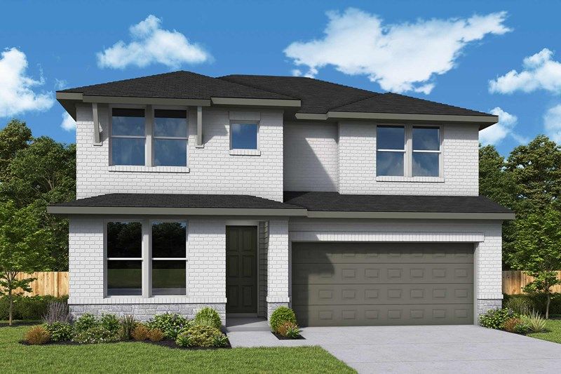Dahlia - Briggs Ranch - Select Classic Series: San Antonio, Texas - David Weekley Homes