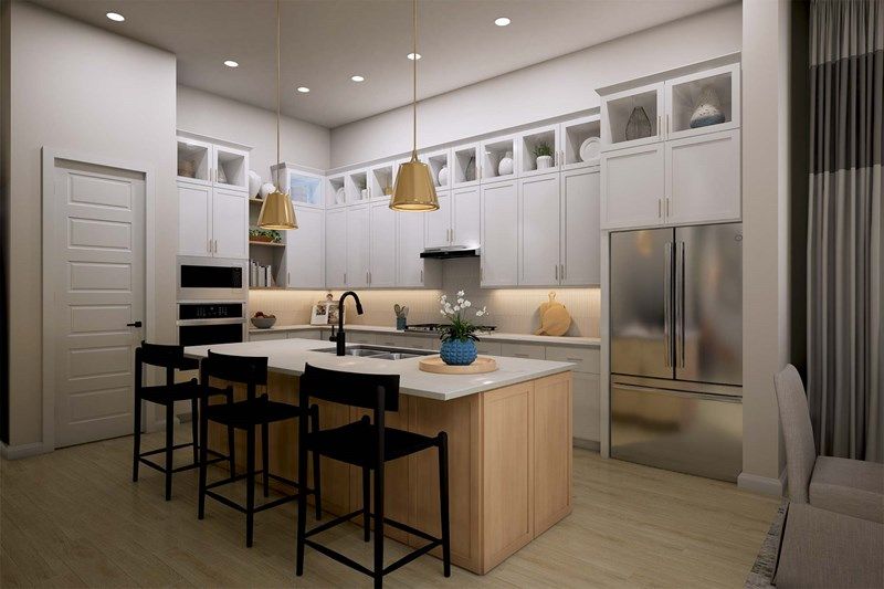 The Rose - Optional Cooktop Kitchen