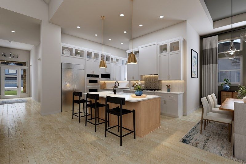The Chatfield - Kitchen - Optional Designer Hood