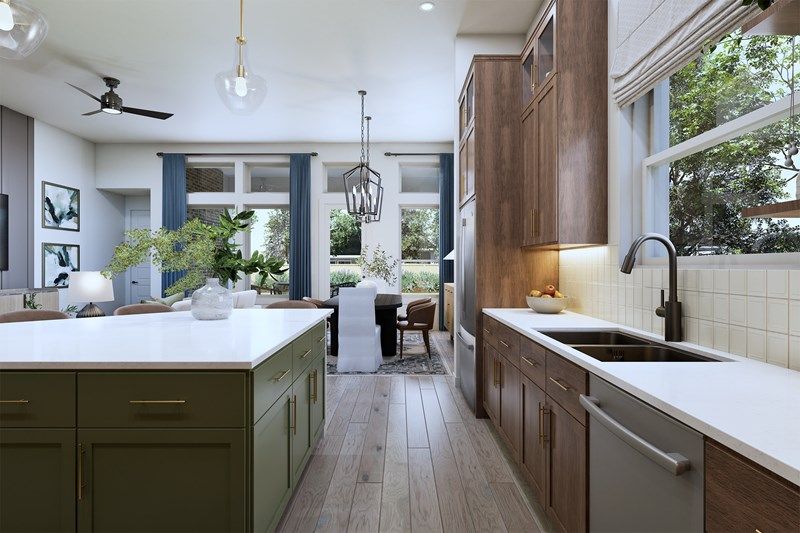 The Tulip - Optional Cooktop Kitchen