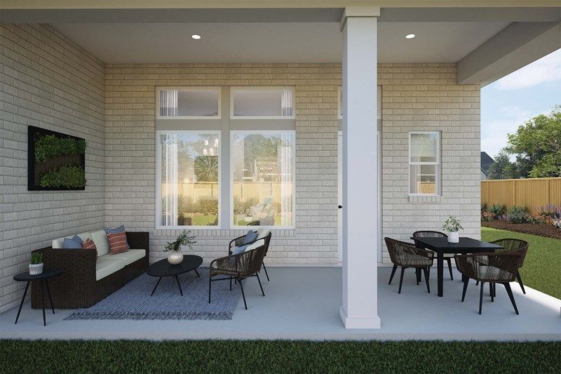 The Rose - Optional Extended Covered Porch