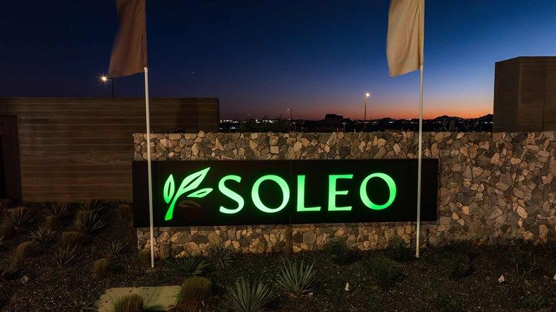 Soleo Entrance Monument