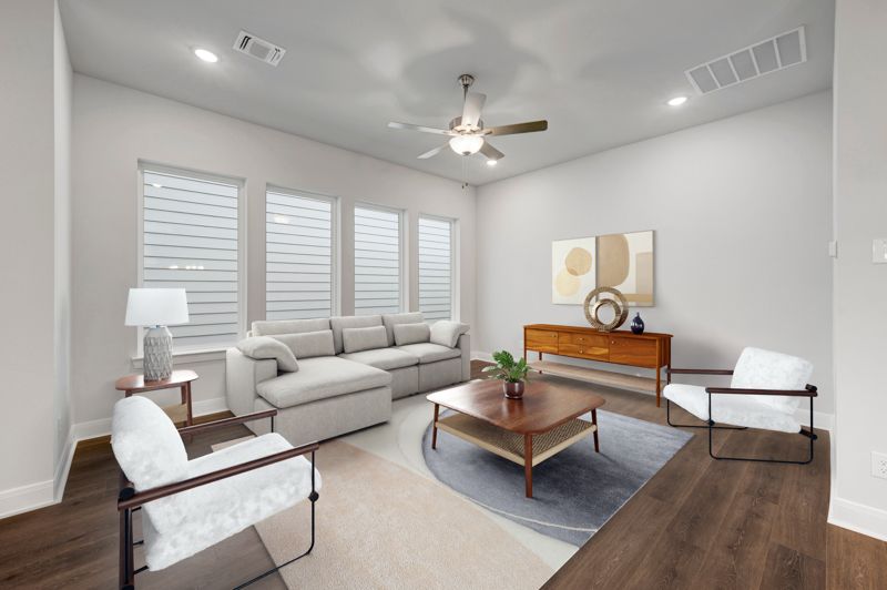 The Retreat at Harvest por David Weekley Homes en Dallas Texas