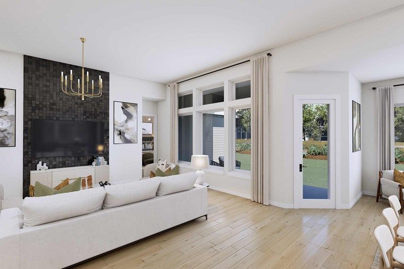 The Flower Mound - Family Room