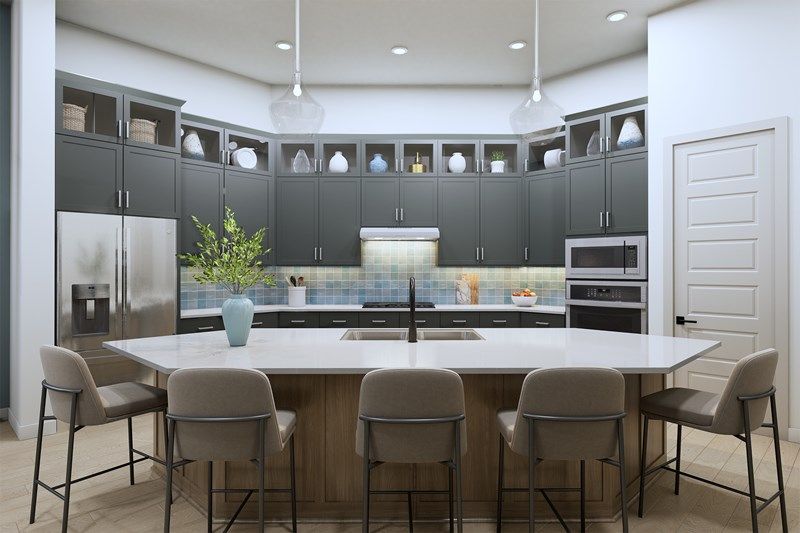 The Magnolia - Optional Cooktop Kitchen