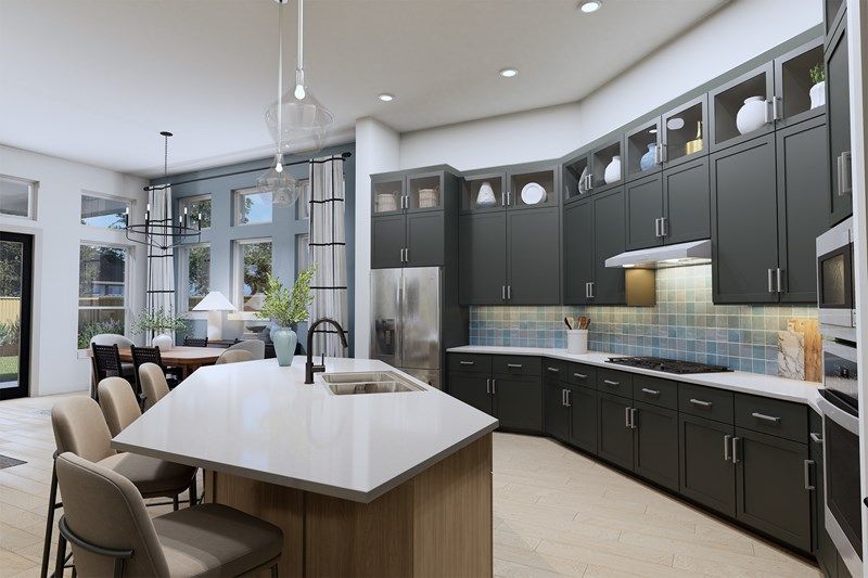 The Magnolia - Optional Cooktop Kitchen