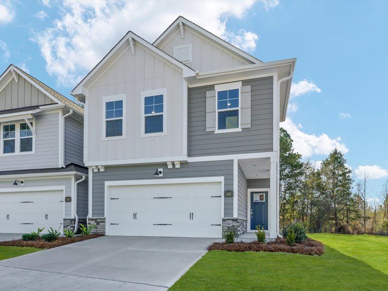 Bushwick IV - Westview Towns: Waxhaw, North Carolina - David Weekley Homes