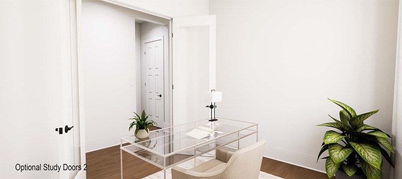 The Crystal Beach - Optional Study Doors