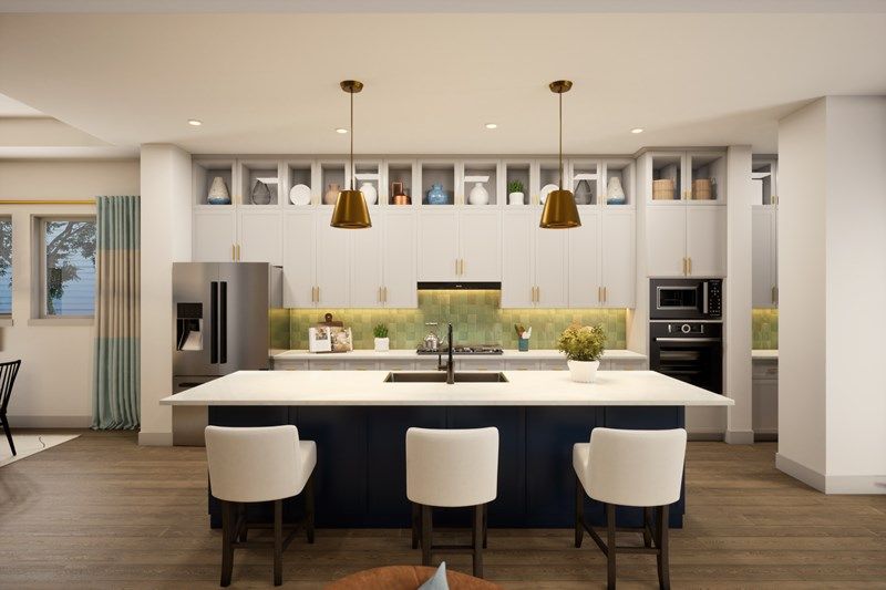 The Zinnia - Optional Cooktop Kitchen