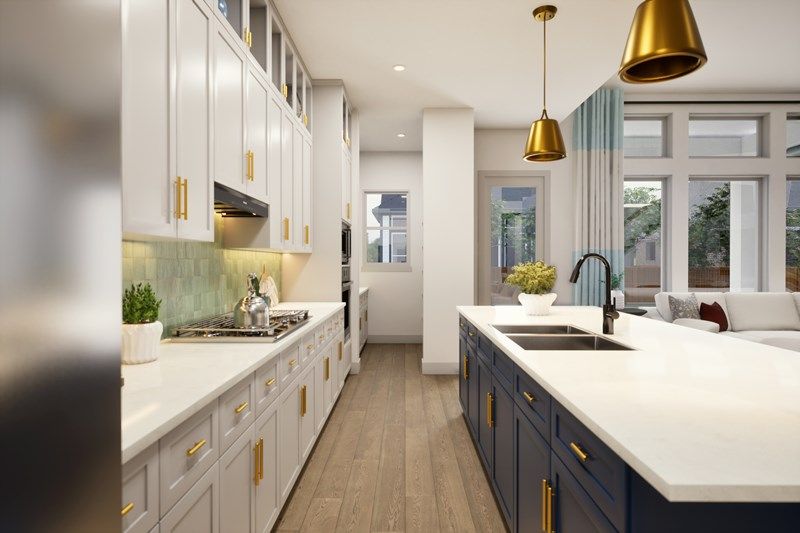 The Zinnia - Optional Cooktop Kitchen