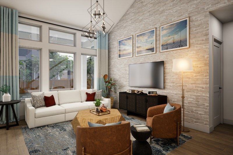 The Zinnia - Family Room