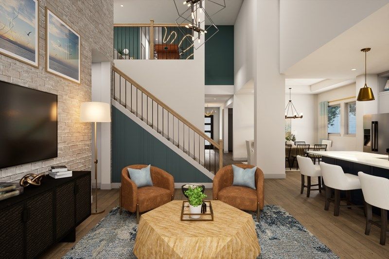 The Zinnia - Family Room