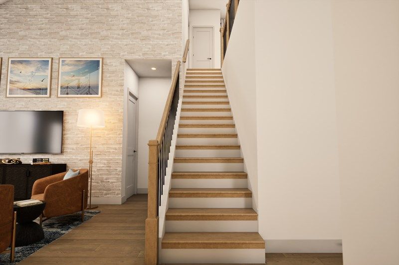 The Zinnia - Staircase