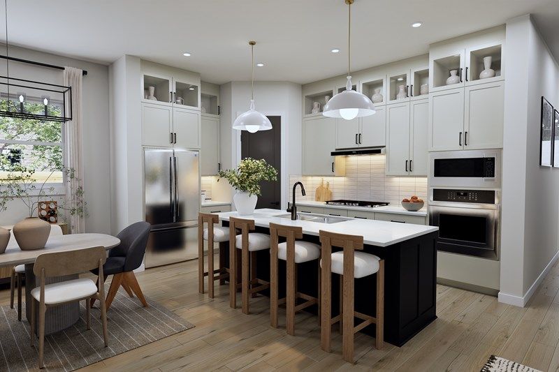 The Brighnam - Optional Cooktop Kitchen