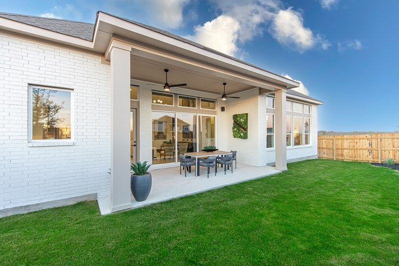 The Jacksboro - Covered Porch