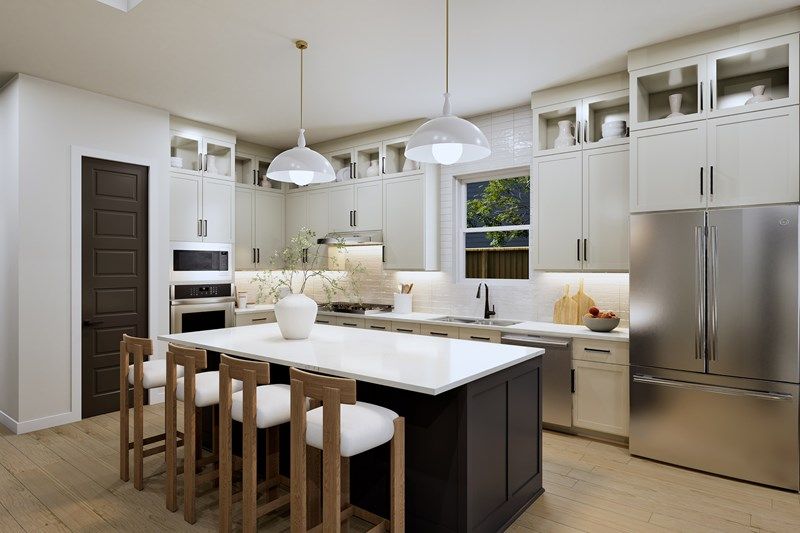 The Camellia - Optional Cooktop Kitchen