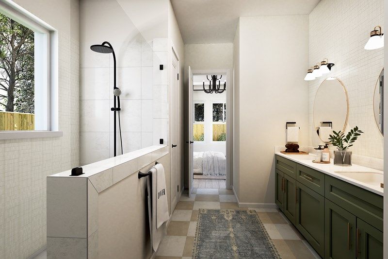 The Aster - Optional Super Shower