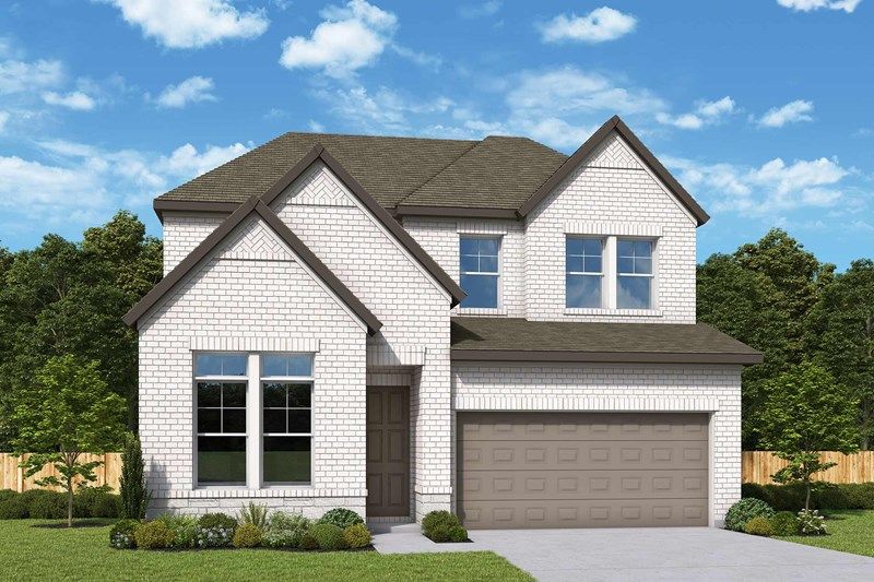 El Paso - The Woodlands Hills 45': Willis, Texas - David Weekley Homes