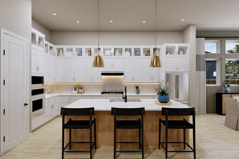 The Beeville - Optional Cooktop Kitchen