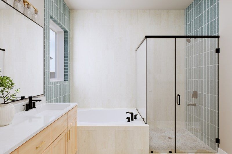 The Beeville - Owner's Bath