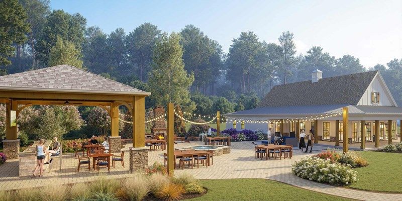 Old Mill Preserve - Party Patio