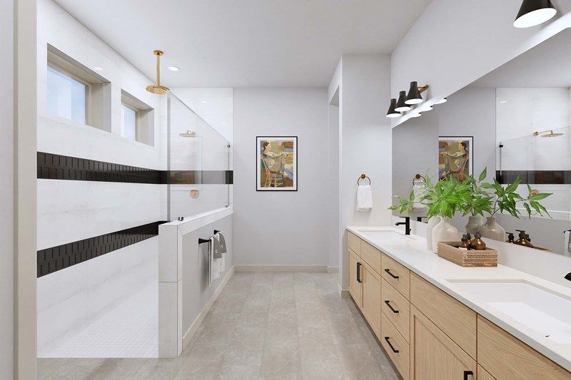 The Copperglen - Optional Super Shower