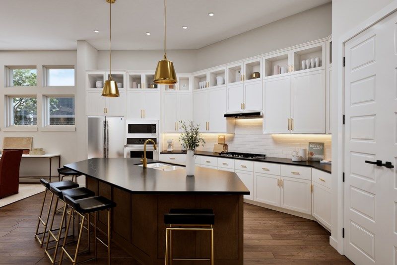 The Begonia - Optional Cooktop Kitchen