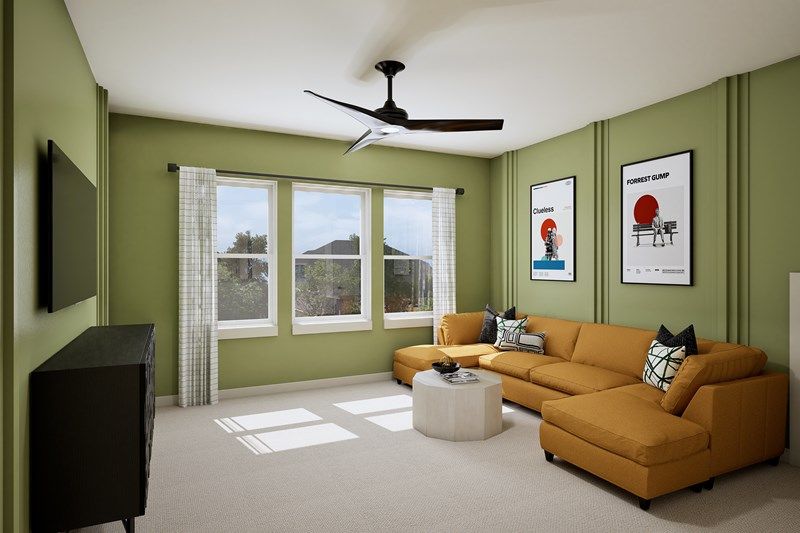 The Violet - Optional TV Room