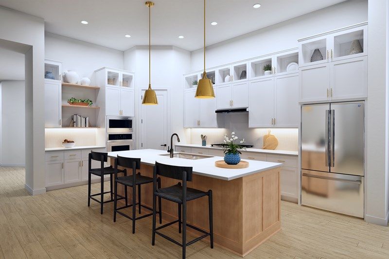 The Iris - Cooktop Kitchen