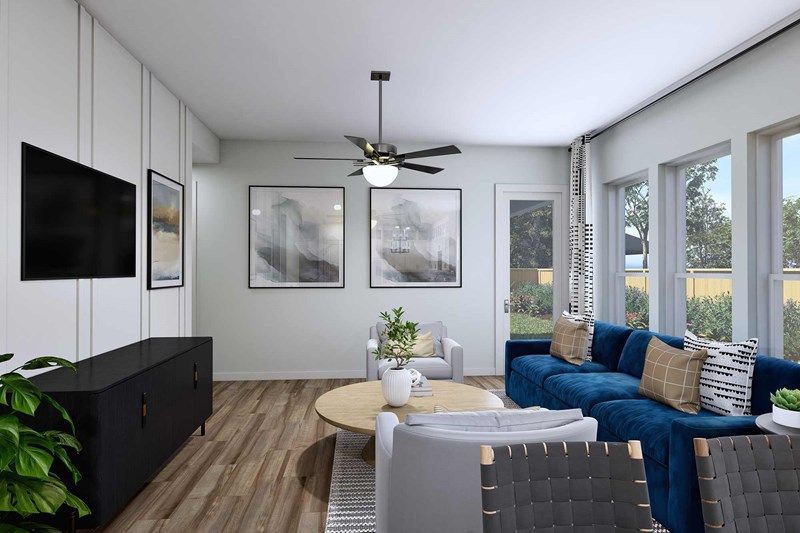 The Boerne - Family Room