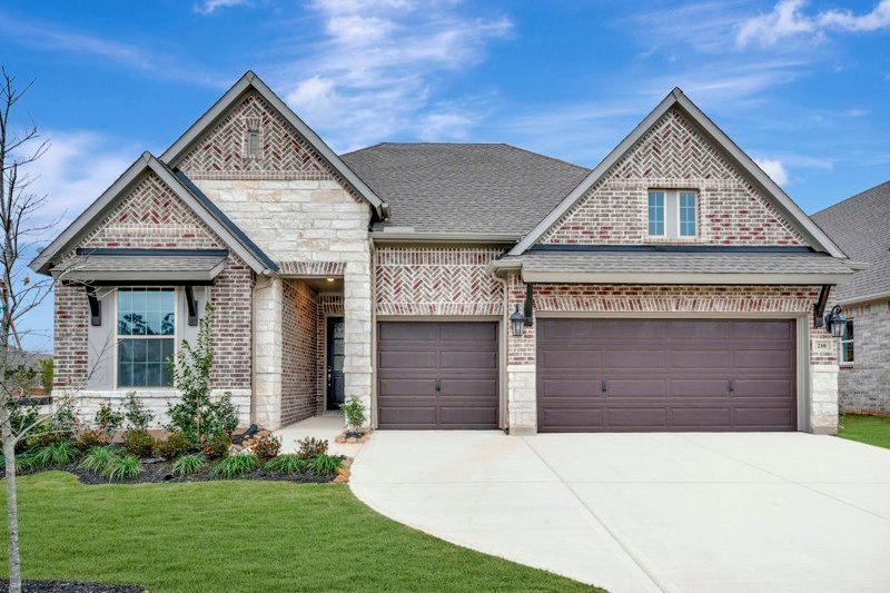 Omaha - Grand Central Park 55' Homesites: Conroe, Texas - David Weekley Homes