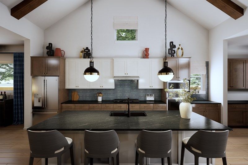 The Jacksboro - Optional Cooktop Kitchen