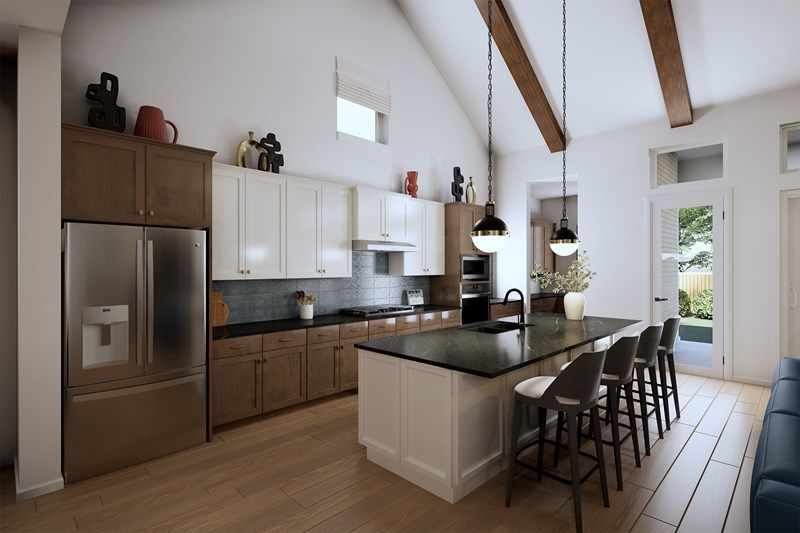 The Jacksboro - Optional Cooktop Kitchen