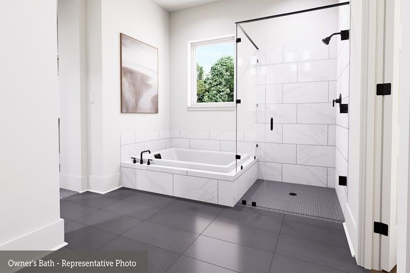 The McAllen - Owner's Bath