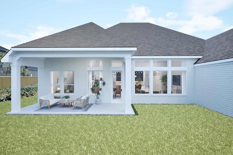 The Blossom - Extended Covered Porch