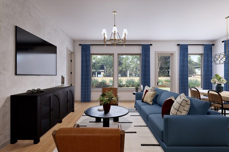 The Periwinkle - Family Room