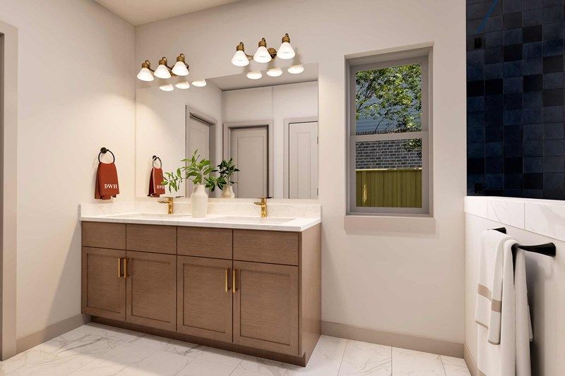 The Kerrville - Owner's Bath