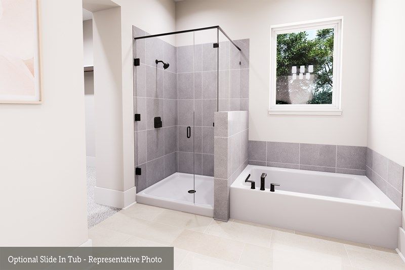 The Poppy - Optional Slide in Tub