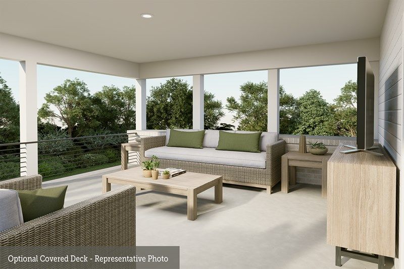 The Frazier - Optional Covered Deck