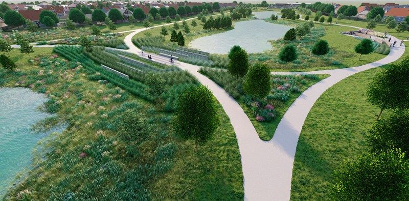 casa en Parkland Row 50' Homesites por David Weekley Homes