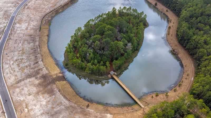 Evergreen Island at Silverleaf