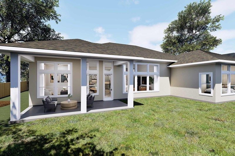 The Bordano - Covered Porch